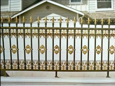 【路南定制铝艺护栏唐山铝合金护栏厂家河北别墅铝艺大门】-