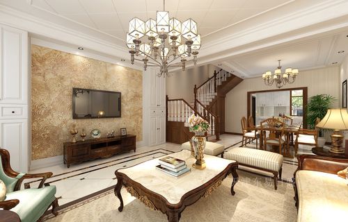 150平美式风格别墅装修效果图,让家更有归属感!