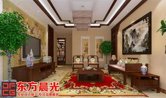 中式风格的高档别墅设计图片,中式风格的高档别墅设计高清图片 北京东方晨光装饰有限责任公司,