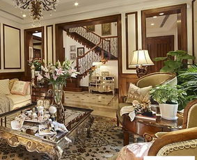 上海碧桂园别墅现代简约别墅装修效果图 227平米20万装修设计案例 上海房天下家居装修网