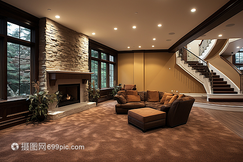 别墅客厅的奢华装潢艺术