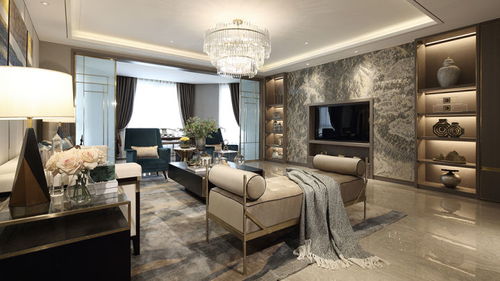 欧式别墅样板房软装设计指南 打造优雅与舒适并存的空间