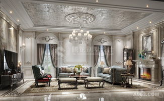 法式宫廷与现代奢华的优雅交响 金大元·御龙宫廷别墅装修设计解析