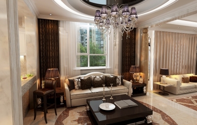 唐山南湖壹号简欧风格别墅装修效果图 360平米9万预算下的优雅设计